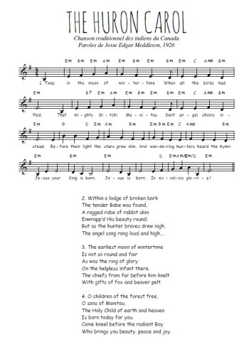 Huron Carol